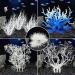 BEGONDIS 8-Piece White Artificial Coral Decoration Set | Transform Your Aquarium into an Underwater World | International Shipping Available - Buy Online on GoSupps.com