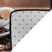 Flannel Carpet Coffee Cup and Coffee Beans Pattern 60 x 39 in Non-Slip Durable Suitable for Living Room and Office Bedroom - Buy Online on GoSupps.com