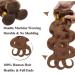 Sego Brazilian Human Hair Afro Bundles - 100% Unprocessed Body Wave Virgin Hair Extensions - 20 Light Brown Bundle - Buy Online on GoSupps.com