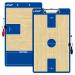 LEAP Coach Board Clipboard Premium Tactical Double-Sided Coach Marker Board with Full & Half Court Dry Erase Marker Board for Basketball Baseball Football Soccer Hockey Lacrosse & Volleyball Coahces Basketball Clipboard