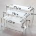 Waoceo Acrylic Glasses Stand - Transparent U-Form Display Rack for Sunglasses & Toy Displays | Ideal Decorative Placement Racks for Windows - Buy Online on GoSupps.com