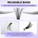 Buy Individual Eyelashes - 240 PCs DIY Cluster Eyelash Curl Mix 16-20mm for Extensions at Home - Buy Online on GoSupps.com