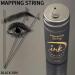 Ink Permanent Black Brow Mapping String - 2 x 100 Ft Bottles | Pre-Inked Mapping String for Permanent Makeup and Microblading | Brow Mapping Kit Supplies - Buy Online on GoSupps.com