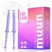 Muun Vaginal Moisturizer - Pack 12 Immediate Intimate Hydration - Dryness Burning Itching Discomfort Relief with Hyaluronic Acid - pH Balance - Estrogen & Hormone Free, Long-lasting