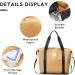 SONARIN Large Capacity Waterproof Baby Nappy Changing Tote Bag - Stylish Satchel Messenger Bag with Stroller Straps & Changing Mat Yellow - Buy Online on GoSupps.com