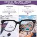 CLASAGA Bifocal Oversized Reading Glasses - Blue Light Blocking Spring Hinge Eyewear for Women & Men 1.75x Magnification 3 Stylish Colors - Buy Online on GoSupps.com