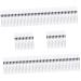 FOMIYES 120 Pcs Eyeliner Pencil Highlighters Eyeshadow Liquid Womens Suits Silkworm Pen Makeup Pen Active