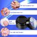 U-shinein 4 x 10 ml Solid Nail Glue Gel - Perfect for Acrylic & Press-On Nails | 2 Transparent + 2 Apricot Tips | Nail Art Manicure Essential - Buy Online on GoSupps.com