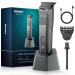 Body Hair Trimmer for Men kensen Electric Groin & Pubic Hair Trimmer Rechargeable Ball Shaver Groomer Mens Body Groomer Kit for Privates Waterproof Cordless for Wet/Dry Use