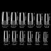 240PCS Soft Gel Full Cover Nail Tips - Clear Medium Square Gelly Tips with Case for DIY Manicure - Buy Online on GoSupps.com