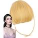Bang Clip in Hair Extensions French Bangs Clip on Fake Bangs Fringe Neat Bangs Hair Extension French Bangs Clip On Fake Bangs Fringe Stylish Fringe Hairpieces for Dinner Date - Buy Online on GoSupps.com