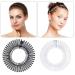 11-Piece Full Circular Flexible Hair Comb Set for Women - Interlocking Banana Combs for Hair Wrapping and Styling | Hairband Holder Hair Accessories - Buy Online on GoSupps.com