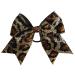 Xansema 8 Inch Sequins Hair Bow Elastic Tie - Black Silver | Large Cheer Bow Ponytail Holder for Women, Girls, Kids, Teens - Buy Online on GoSupps.com