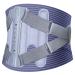 Back support belt orthopedic corset back support belt decompression belt lumbar spine for relief back pain waist sciatica scoliosis and herniated disc (color: blue siz l blue