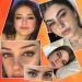 Manga Lashes Clear Band False Eyelashes - 7 Pairs Natural-Look Anime Inspired Wispy Faux Mink Pack - Kmilro Style 2 - Buy Online on GoSupps.com