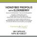Rawleigh Honeybee Propolis with Elderberry: 180 Capsules - Vegetarian Dietary Supplement for Immune Health - Buy Online on GoSupps.com