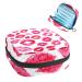 Women's bonds Storage pockets Stillpad holder red pink women lip print pattern portable period kit pocket feminine product bag for women girls color4