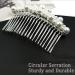 2Pcs Pearl Crystal Hair Comb Set - Bridal Rhinestone Headpiece for Women and Girls - Buy Online on GoSupps.com