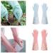 2 Pairs Medium Rubber Washing Up Gloves with Long Cuff for Household Cleaning - Dishwashing and Kitchen Gloves - Buy Online on GoSupps.com