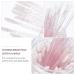 100pcs Silicone Lip Brushes - Disposable Makeup Applicators & Eyeshadow Tools | Luster Pink Soft Flocking Kit - Buy Online on GoSupps.com