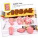 FUNOMOCYA Cake Mold 1 Embossed Plastic Mold Cookie Baking Biscuits DIY/Tools Cartoon Molds Pressing Biscuit Fondant Molds 6.1x6cm Pink - Buy Online on GoSupps.com