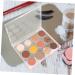 BIUDECO Palette Plate Powder Eyeshadow Eye Night Party Makeup Shadow Portable for Grids Women Club Bar 1 count (Pack of 1) As Shown - Buy Online on GoSupps.com