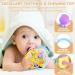Shop Orzbow Baby Toys for 0-18 Months | Montessori Dental Aid & BPA-Free Sensory Balls in Lemon Yellow - Buy Online on GoSupps.com