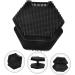 PLAFOPE Face Brush Silicone Face Scrubber Facial Wash Brush Silicone Facial Scrubber Face Exfoliator Facial Cleansing Brush Scrubber Facial Cleansing Brush for Blackhead Face Washer Brush 6.50X6.50X4.00CM Black - Buy Online on GoSupps.com