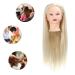 Buy Window Doll Head for Hairdresser Training | Cosmetics Practice Head (Cream White) International Shipping Available - Buy Online on GoSupps.com