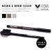 War Paint For Men Lightweight Beard & Brow Filler Pencil for Fuller Looking Facial Hair - Perfect for Blending & Shaping - Vegan Friendly & Cruelty-Free - Makeup Product For Men - Black - Buy Online on GoSupps.com