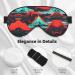 Buy Volcano Bloom Print Unisex Sleeping Eye Mask | Soft Light-Blocking Eye Mask for Ultimate Comfort - Shop Internationally - Buy Online on GoSupps.com