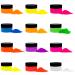 Rolio - Fluorescent Powder - 12 10g Jars of Pigment for Paint, Dye, Soap Making, Nail Polish, Epoxy Resin, Candle Making, Bath Bombs, Slime 10g (Pack of 12)