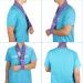 supregear Arm Sling Adjustable Collar and Cuff Sling Immobilizer Lightweight Neck Support Simple Arm Sling Breathable Medical Shoulder Support for Men Women One Size Fits All (Purple) - Buy Online on GoSupps.com