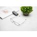 Foldable Stainless Steel Reading Glasses +3.0 | Cokobin Anti-Blue Light Aid for Men & Women | Includes Hard Shell Case - Buy Online on GoSupps.com