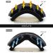 Juli Ski Goggles - Black Frame with Clear Lens (VLT 83%) for Men and Women - Ideal for Snowboarding, Skiing, Snowmobiling, and Skating - Adults - Buy Online on GoSupps.com