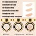 HABOHUSE MZV Air Cushion BB Cream Waterproof Foundation - Full Cover Oil Control Foundation for Natural Coverage (23) - Buy Online on GoSupps.com