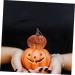 DECHOUS 10pcs Foam Pumpkin Fall Harvest Fake Pumpkins Mini Pumpkins Thanksgiving Party Supplies Faux Pumpkin Craft Decor Halloween Ornament Artificial Little Pumpkin Orange 5CM - Buy Online on GoSupps.com