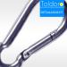 Toldoro Stainless Steel Carabiner Set - 10x100mm Rustproof Niro AISI 316 V4A Hooks for Camping Slacklines & Fire Brigade - Buy Online on GoSupps.com