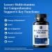 Multivitamin for Men - Methylated Multivitamin Supports Energy & Metabolism Liver & Digestive* Daily Men's Vitamins with B12 D Zinc Lycopene Folic Acid - 120 Capsules For Over 40 (2 Pack) Unflavored 60 Count (Pack of  - Buy Online on GoSupps.com