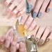 KADS Nail Polish Set - 5 Trendy Glitter Colors 24K Golden Color elegant - Buy Online on GoSupps.com
