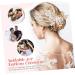 FOMIYES 1 Set Comb Set Rhinestones Wedding Hair Clip Bridesmaids Hair Jewelry Bride Headdress Pearl Hair Barrette Rhinestone Hair Accessories Wedding Hair Pin Hair Side Combs Alloy White - Buy Online on GoSupps.com