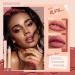  Desing Wish Desing Wish 6 Pcs Lip Liner Pencil Set Matte Nude Pink Permanent Lipstick 24 Hours Birthday Gift - Buy Online on GoSupps.com