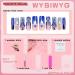 Royal Blue Press On Nails - Long Square Acrylic False Nails with Rhinestones | 24pcs | Perfect Mother's Day Gift - 240412 - Buy Online on GoSupps.com