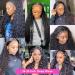 26 Inch Deep Wave HD Transparent Lace Frontal Wig | 180% Density Human Hair | Pre Plucked Natural Color | For Black Women - Buy Online on GoSupps.com