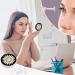 Daisy Floral Contact Lens Case - Portable Travel Lens Box with Mirror | Shop Internationally - Buy Online on GoSupps.com