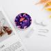 Shop Purple Mushroom Contact Lens Case with Mirror - Portable & Cute Travel Kit for Eye Contacts - Buy Online on GoSupps.com