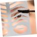 Housoutil Eyebrow Template Mold Eyebrow Marker Stencil Brow Stencil Eyebrow Shaping Tool Eyebrow Shape Suite - Buy Online on GoSupps.com