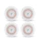 Facial Cleansing Brush Heads Replacement Compatible with Radiance Face Brush Head, For Clogged and Enlarged Pores, 4 pack