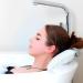 OSVINO Bath Pillow with 8 Suction Cups - White | Thick Comfy Drainage for Jetted Tub Spa Cushion - 7.5x11.5x2 - Buy Online on GoSupps.com
