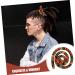SKISUNO Bendable Ethnic Headband Dreadlocks Hair Tie Dreadlock Hair Accessories Hair Accessories for Braids Dreadlock Hair Rope Hair Band Bohemian Hair Ties Women Accessories - Buy Online on GoSupps.com